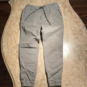 American Eagle Outfitters Gray joggers with Tapered Leg
